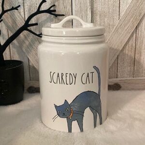 Rae Dunn Scaredy Cat Canister